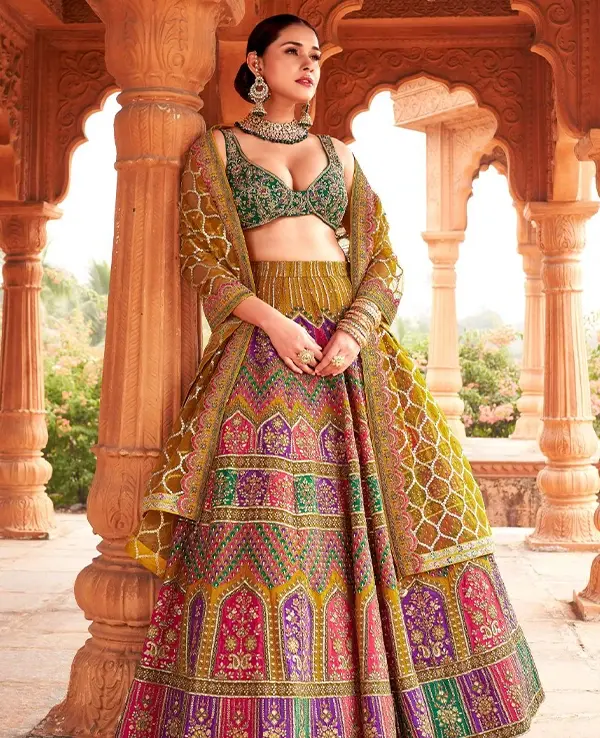 designer bridal lehenga
